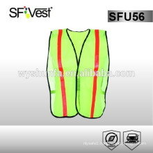 2015 new design SFVEST Traffic Warning Clothing safety waistcoat hi-vis reflective strap